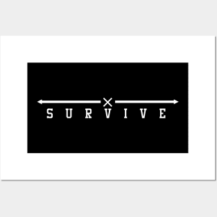 SURVIVE Posters and Art